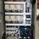Multi-VFD Air Handler Control Panel with Harmonic Mitigation